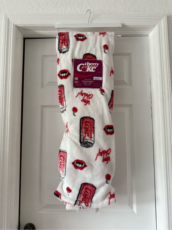 Other - Cherry Coke Vampire Halloween Throw Blanket